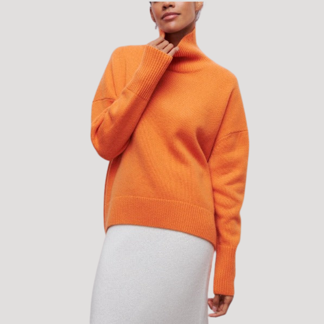 Gabrielle | Pull Oversize Donna Collo Alto