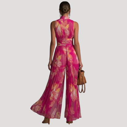Bonnie | Combinazione Donna Floreale Elegante Con Zip