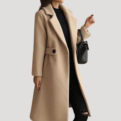 Roseline | Manteau Donna Classico Cinturato con Rever