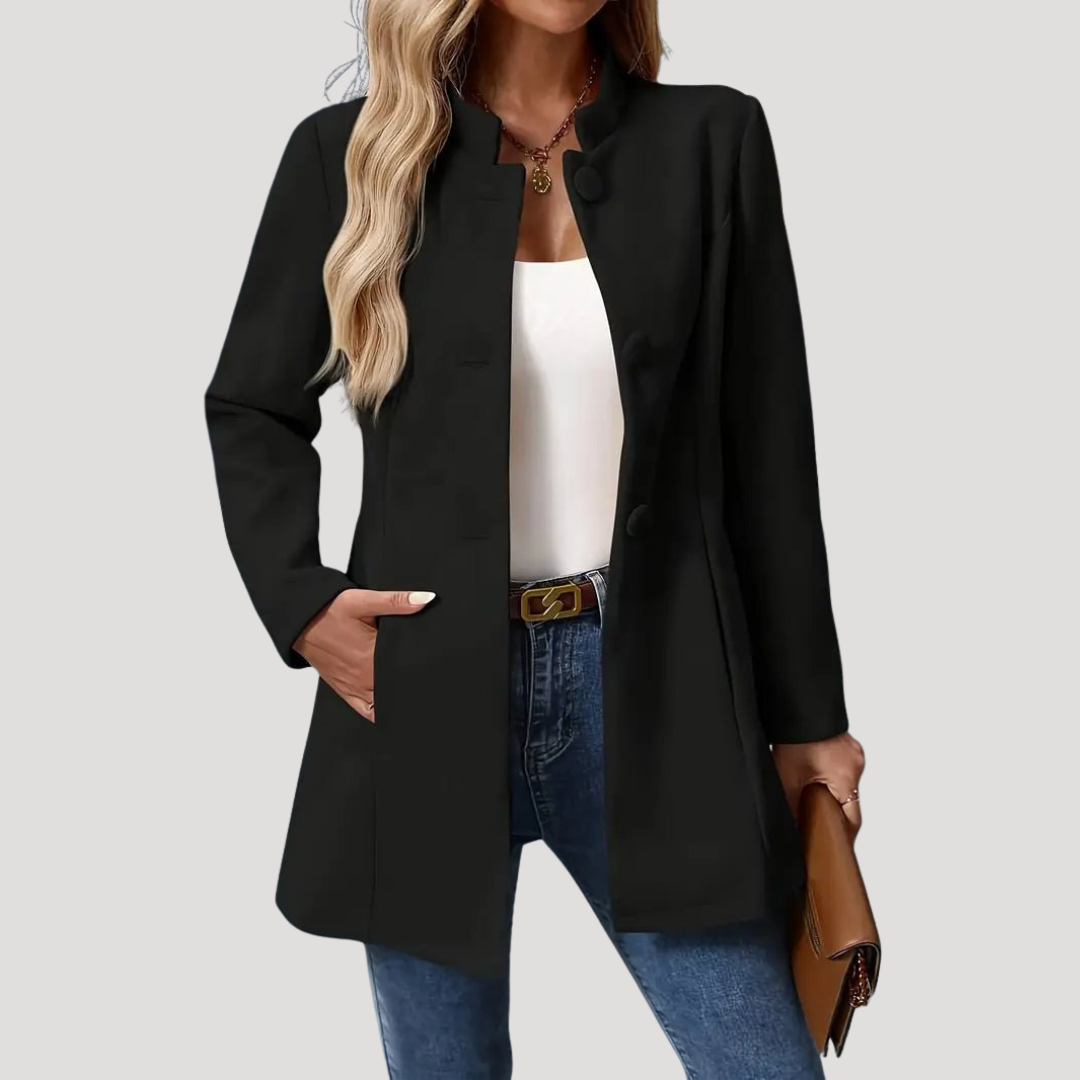 Maria Pia | Cappotto Donna Elegante Bottone