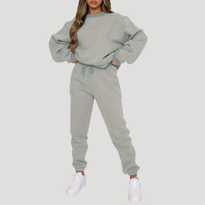 Liliana | Completo Donna Felpa e Pantaloni Sportivi con Caviglie Ristrette
