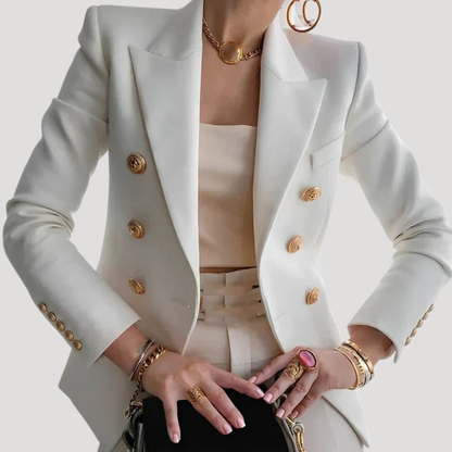 Ava | Blazer Donna Chic Bottoni Dorati