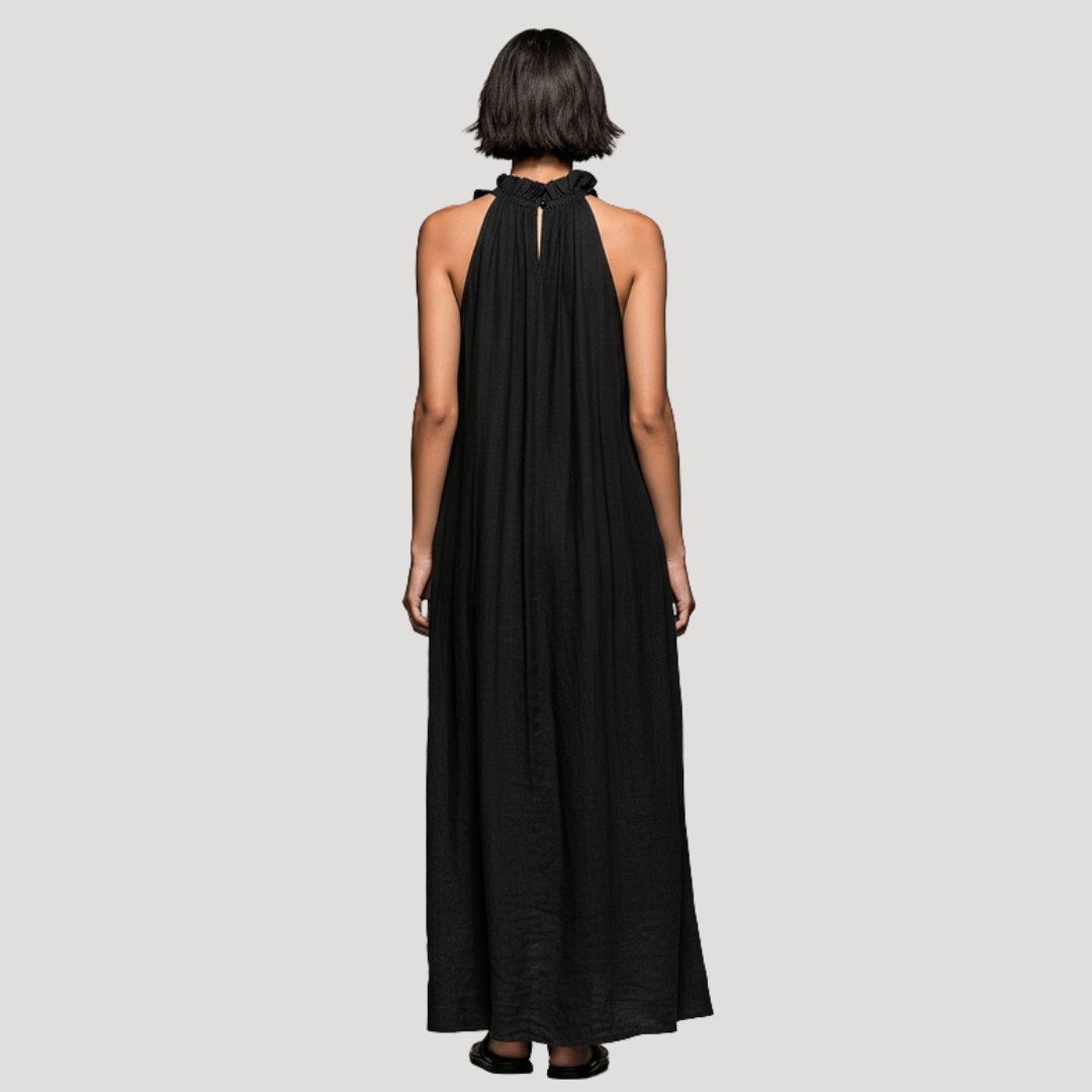Cloe | Abito Lungo Estivo Senza Maniche Collo Alto Donna
