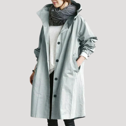 Marisa | Cappotto Donna Lungo Bottonato Elegante