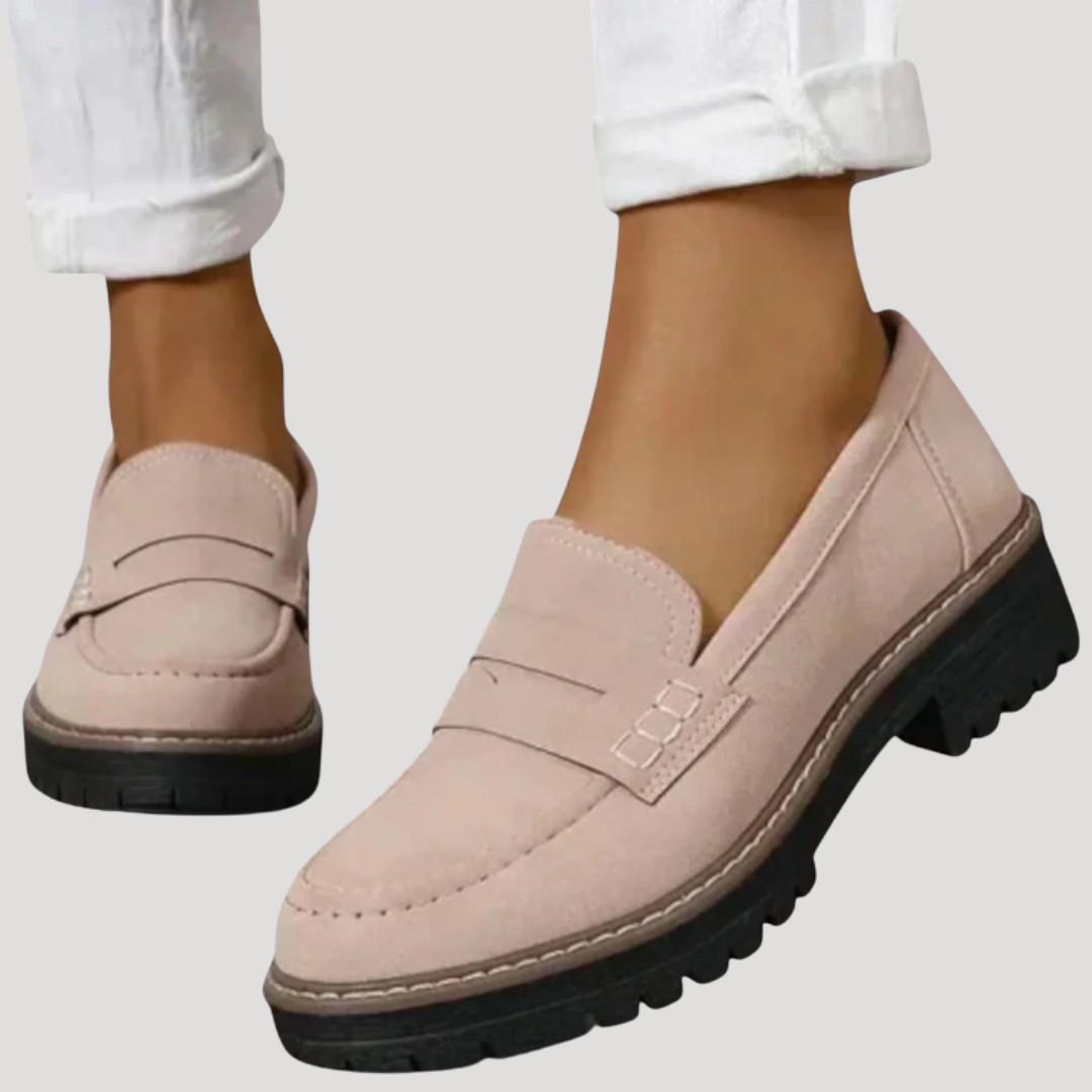 Nora | Mocassini comfort donna suola spessa