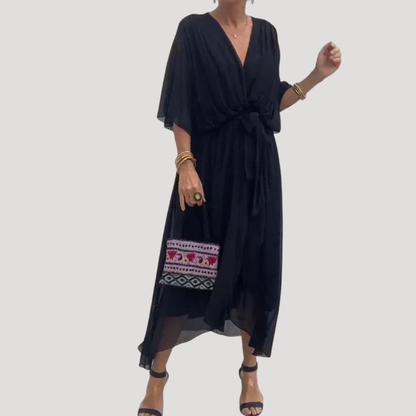 Adrienne | Robe midi donna fluida senza tempo