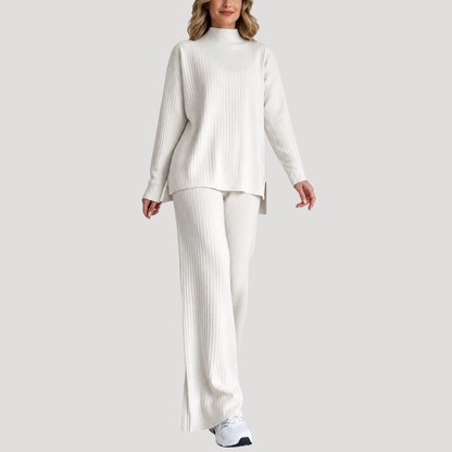 Carlotta | Completo Donna Maglione e Pantaloni Larghi Coordinati