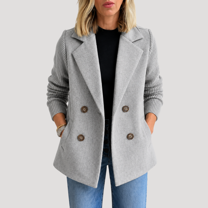 Sara | Blazer Incrociato Donna Doppiopetto Chic