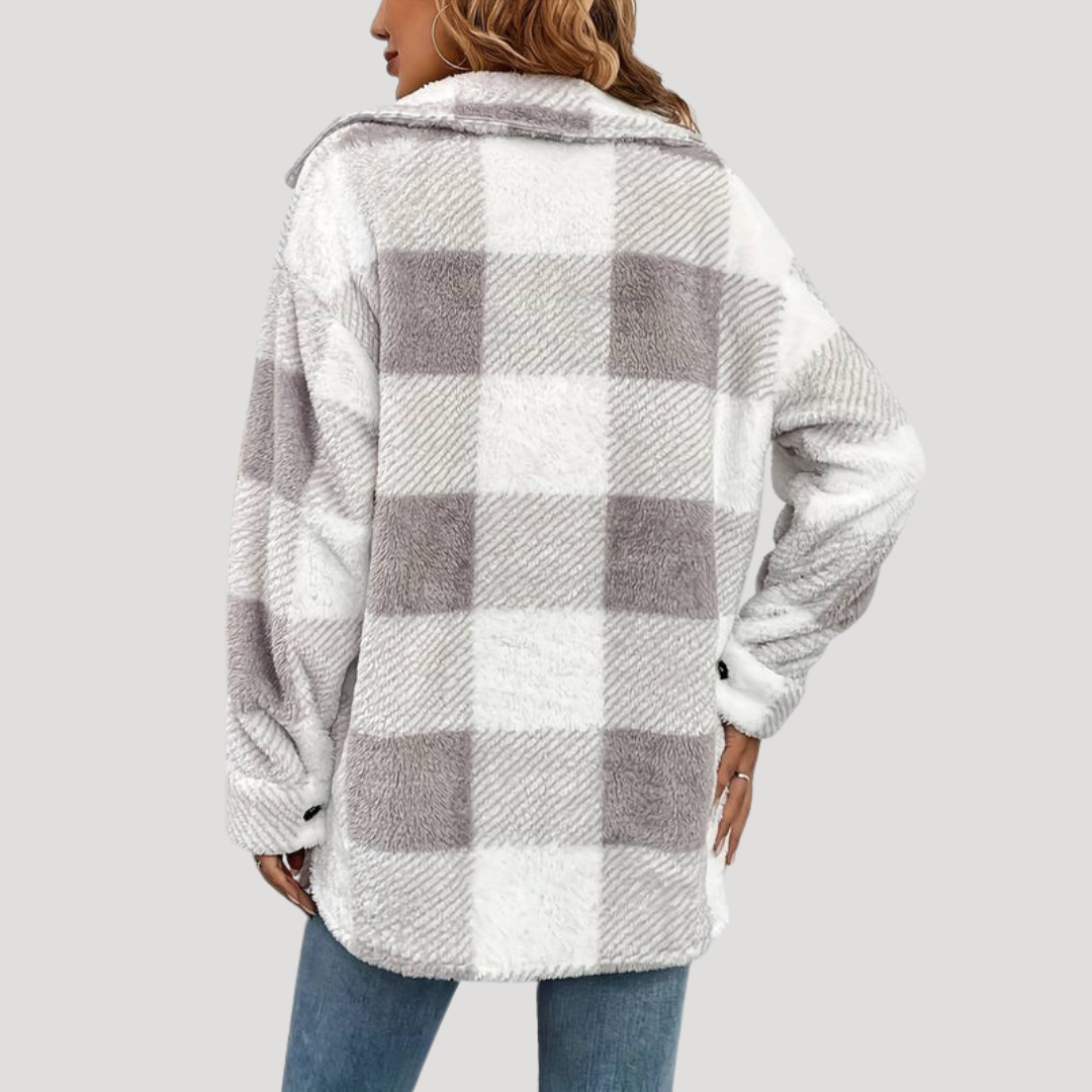 Fatima | Camicia Donna a Quadri Casual