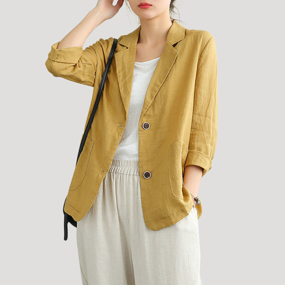 Cosette | Giacca da Costume Donna Bottonata Elegante