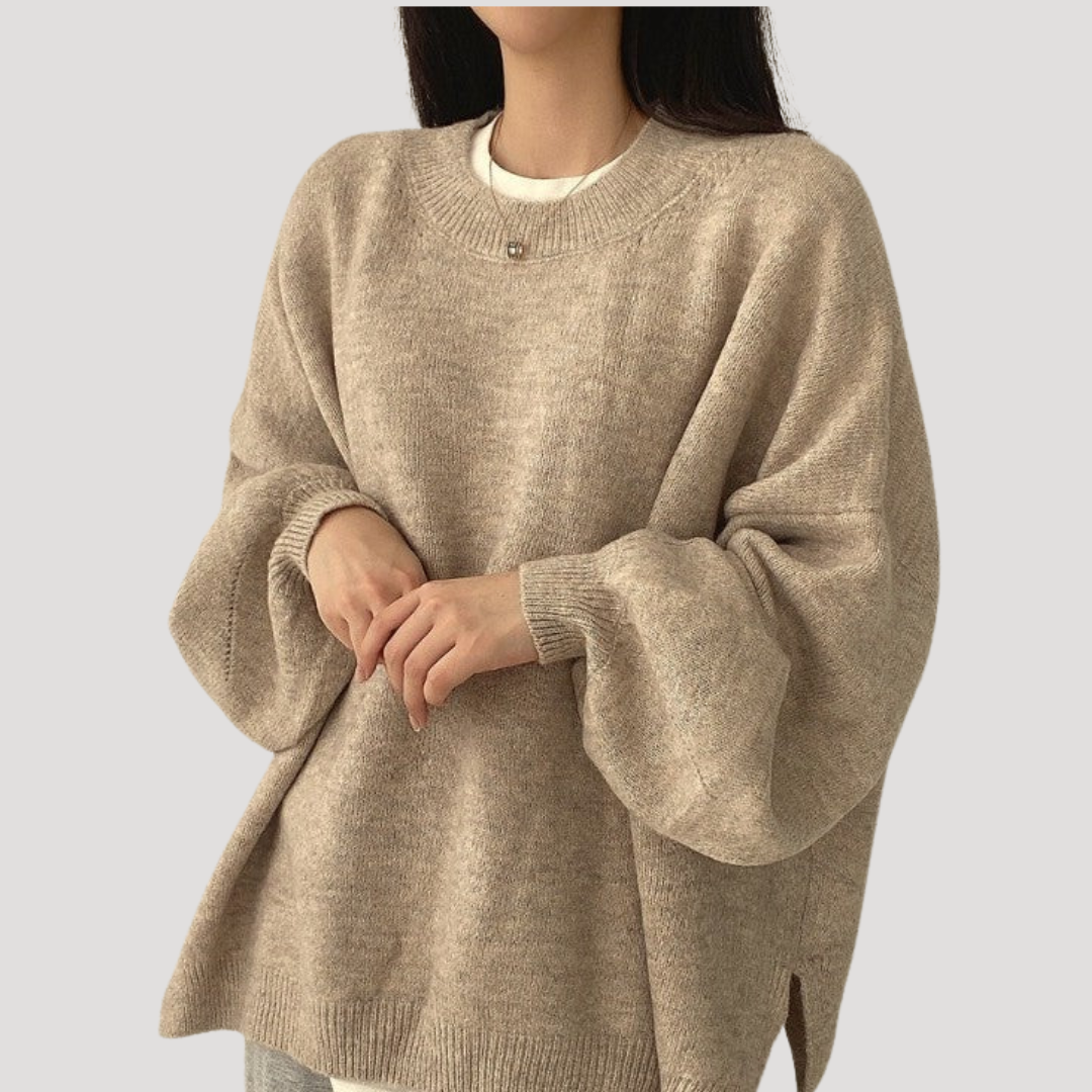 Rossana | Pull Oversize Donna Maniche A Palloncino
