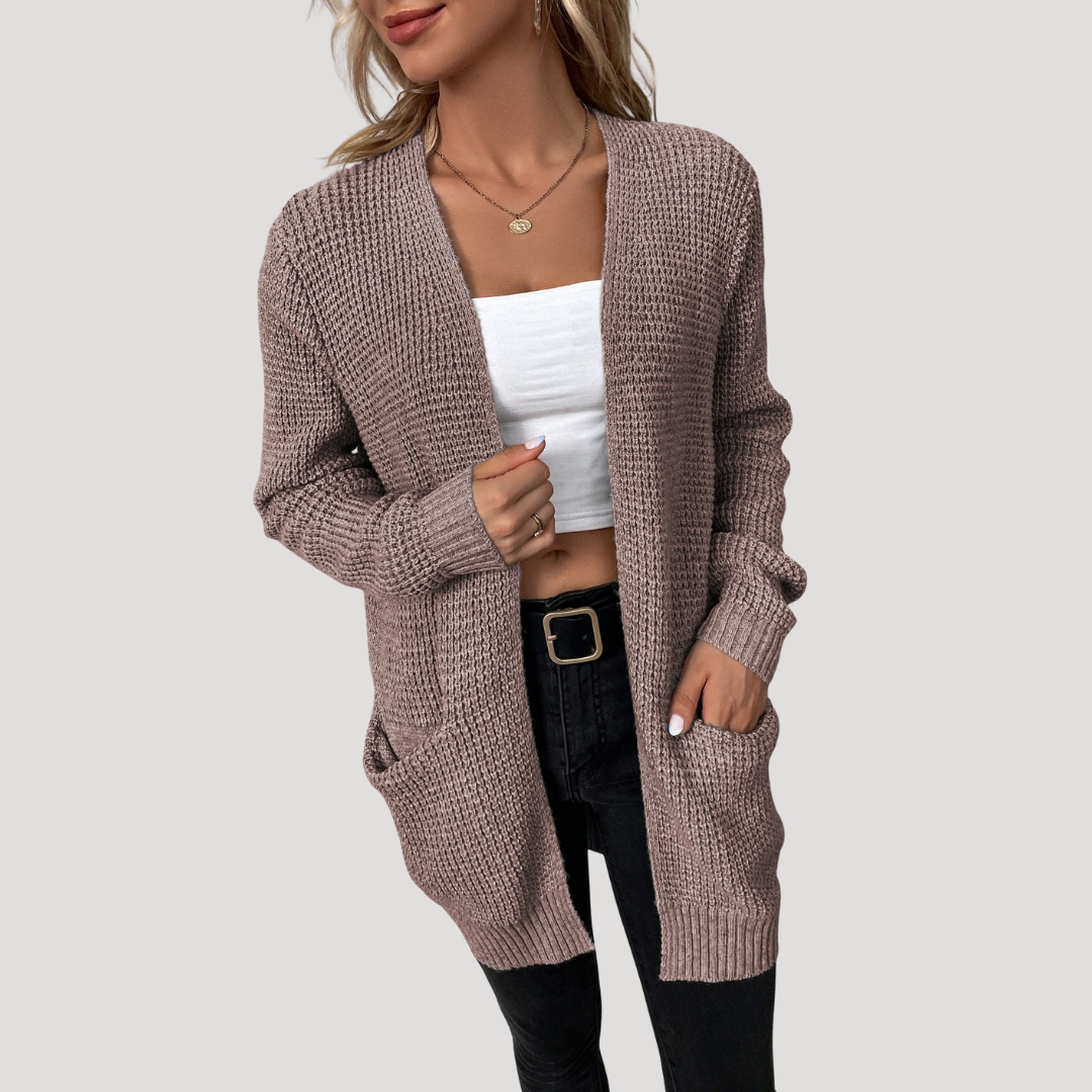 Yvonne | Cardigan Donna Aperto Taglio Casual