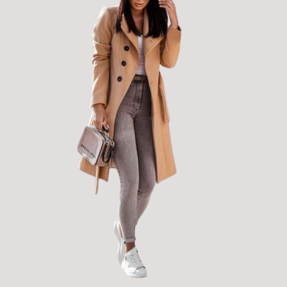 Gilda | Cappotto Lungo Donna Doppiopetto