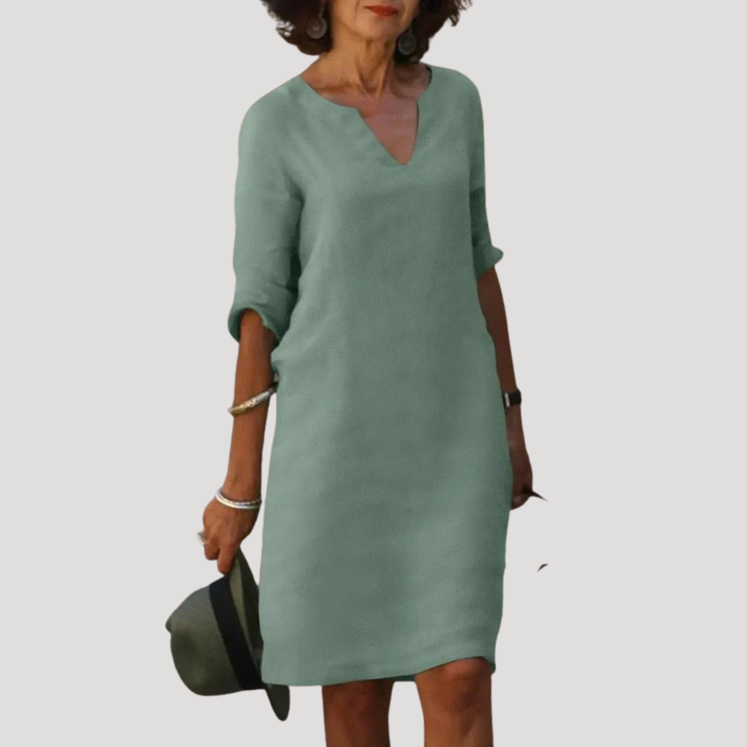 Laurette | Robe midi donna casual chic