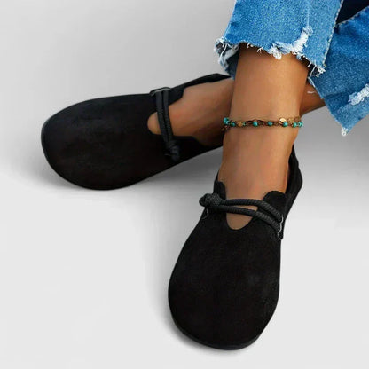 Lorena | Ballerine Donna Minimaliste Con Fascetta Annodata