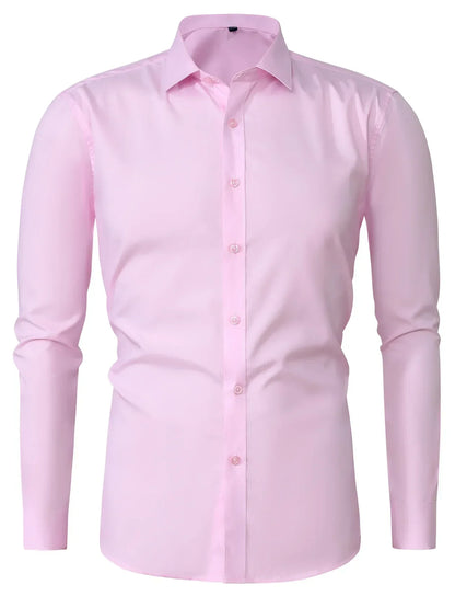 Vincenzo | Camicia a maniche lunghe con bottoni da uomo