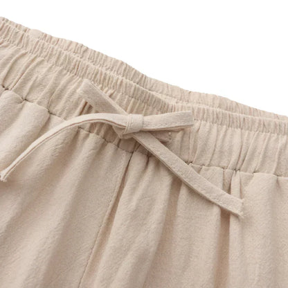 Donato | Pantaloni a vita elastica con coulisse e tasche da uomo
