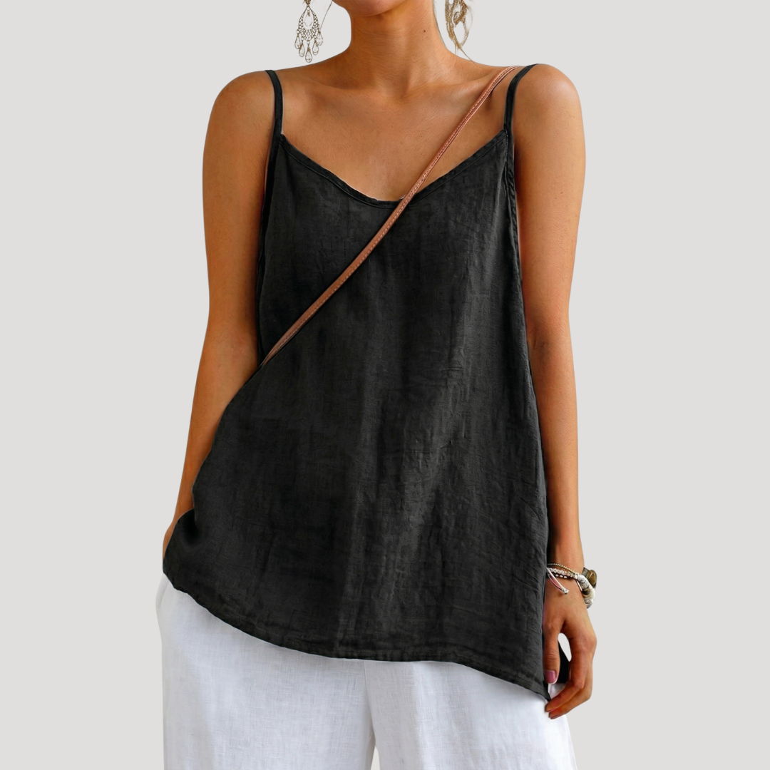 Margaret | Canotta Donna in Lino Leggero