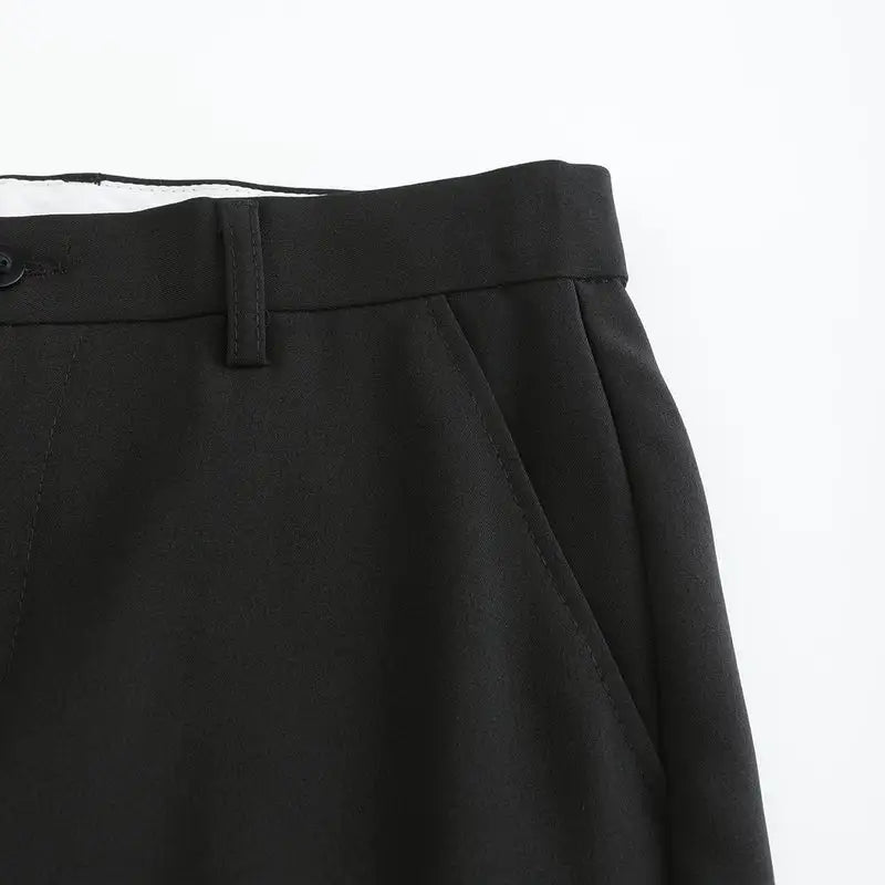 Luciano | Pantaloni eleganti a sigaretta con tasche laterali da uomo