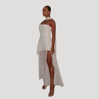 Sabrina | Abito lungo elegante con spacco