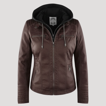 Lisette | Giacca Biker Donna Slim Fit con Dettagli Zip