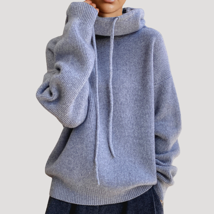 Margaret | Maglione Donna Oversize con Cappuccio Casual
