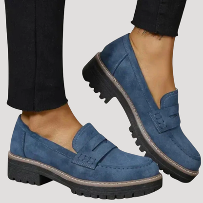 Nora | Mocassini comfort donna suola spessa