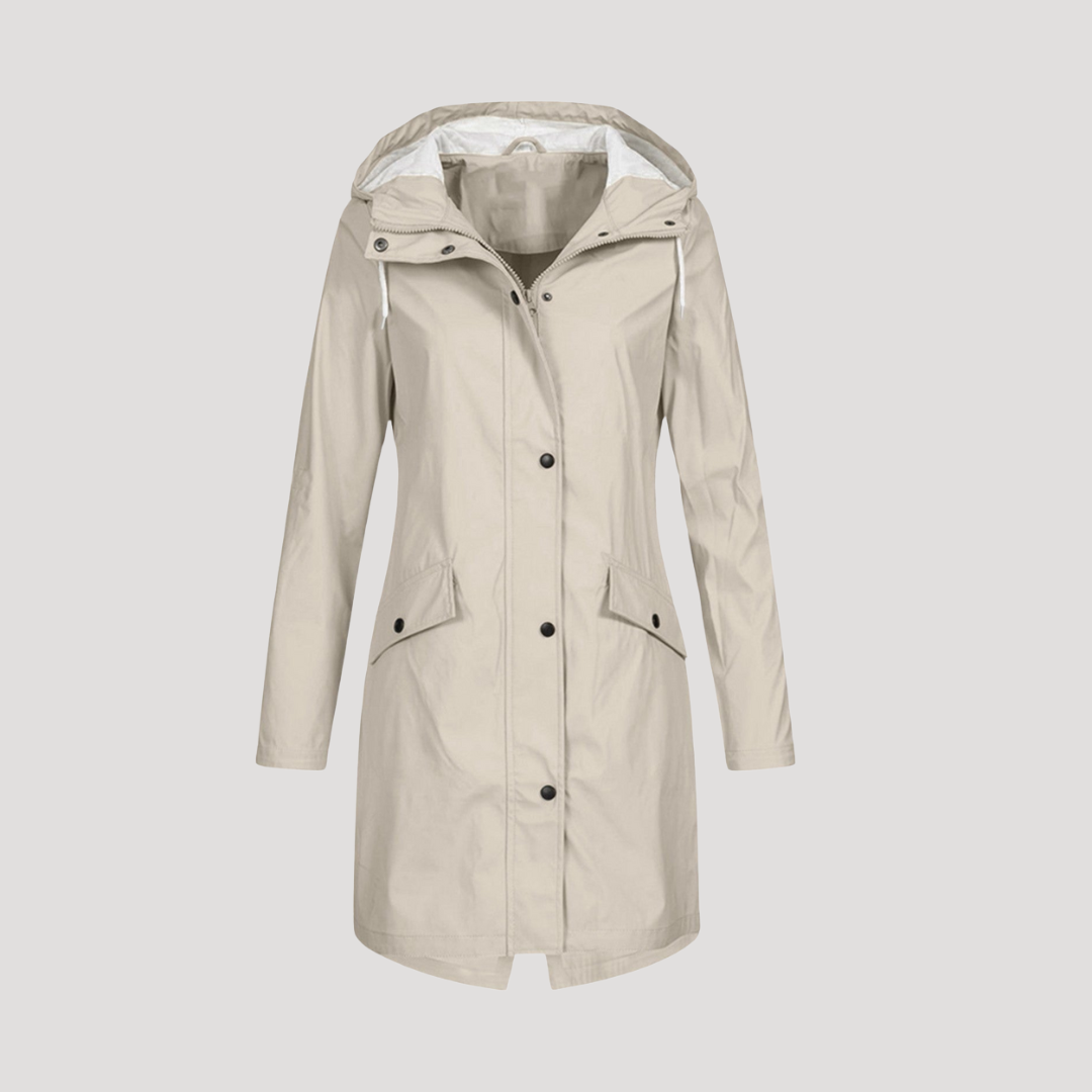Raquel | Cappotto Donna Casual con Cappuccio e Tasche