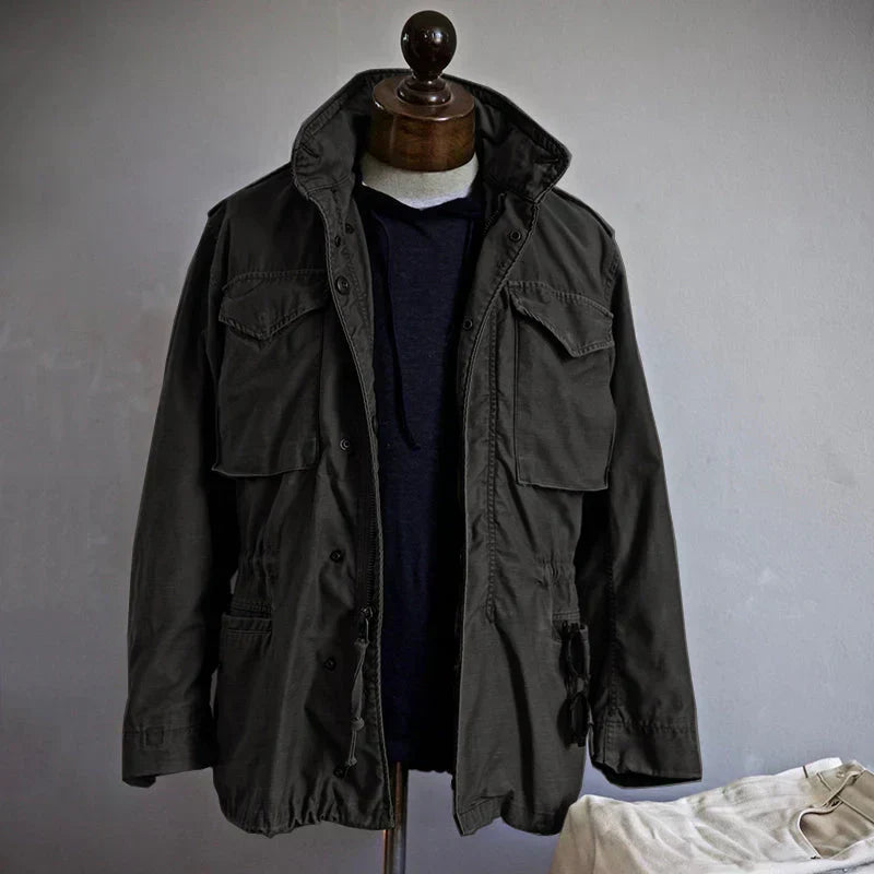 Cesare | Giacca militare M-65 con quattro tasche da uomo