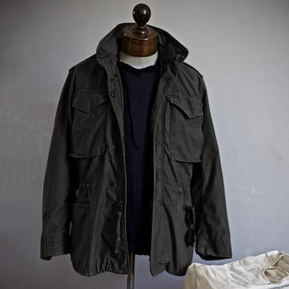 Cesare | Giacca militare M-65 con quattro tasche da uomo