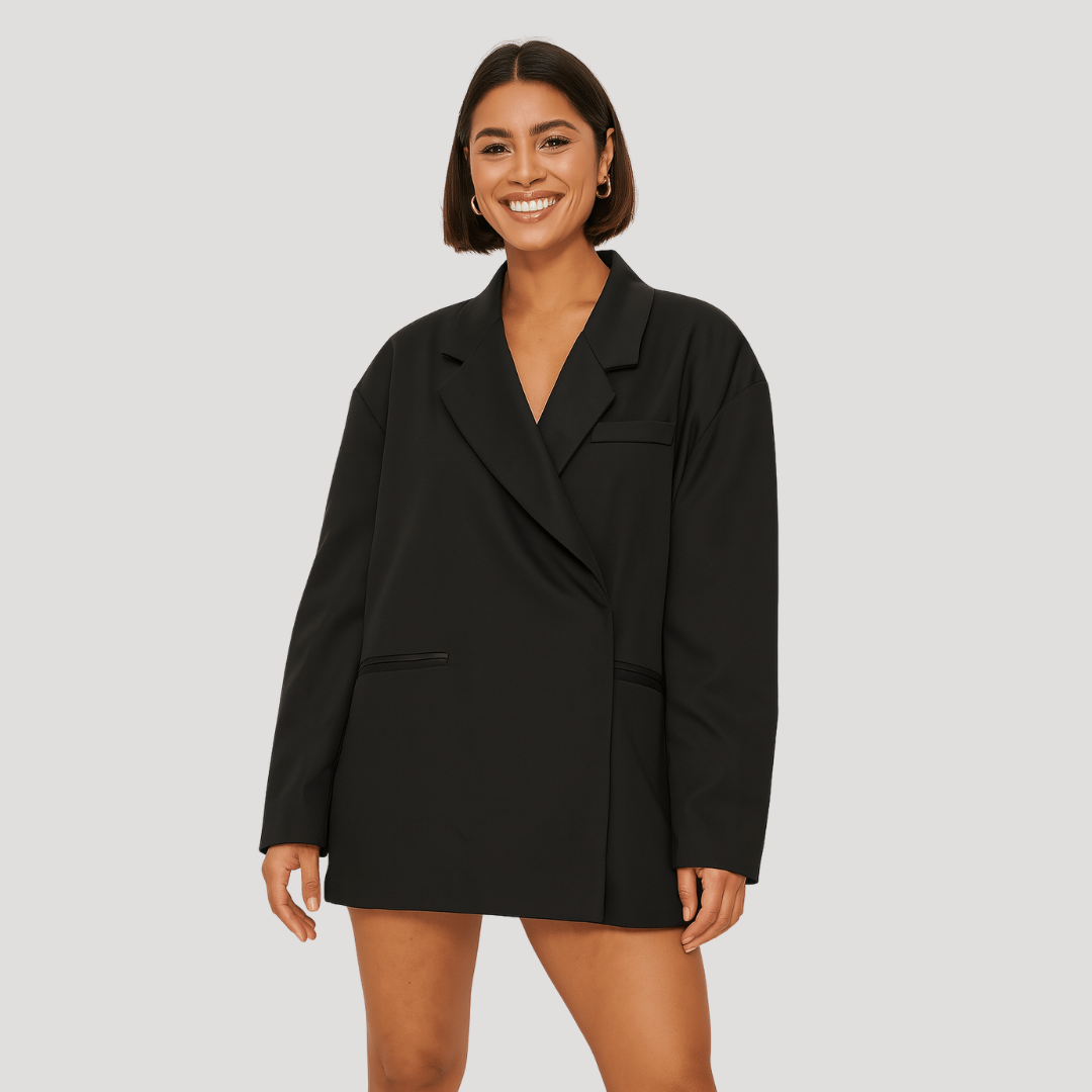Genevieve | Blazer Lungo Donna Taglio Casual