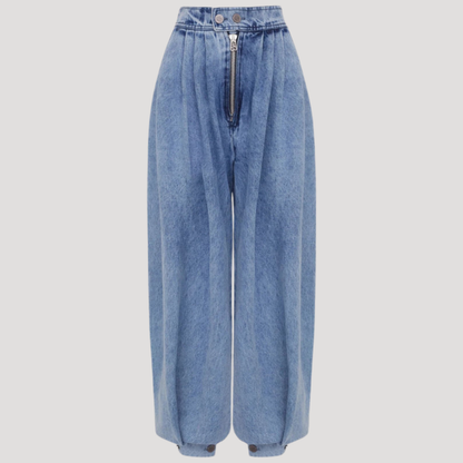 Liana | Jeans Baggy Donna Vita Alta Casual