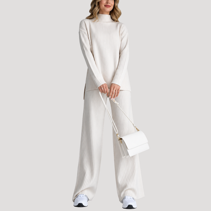 Carlotta | Completo Donna Maglione e Pantaloni Larghi Coordinati
