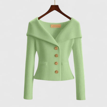 Luz | Maglione Donna Chic Col V Maniche Lunghe