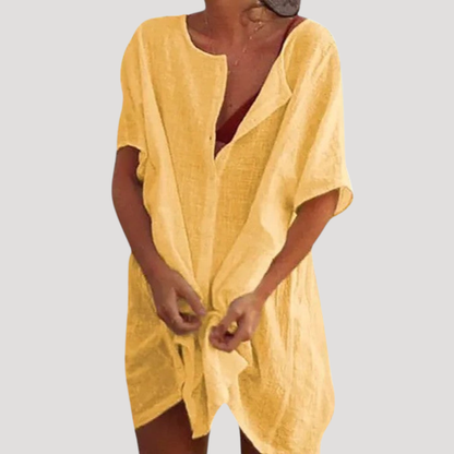 Jessica | Robe Tunique Donna Casual Collo a V Ampio