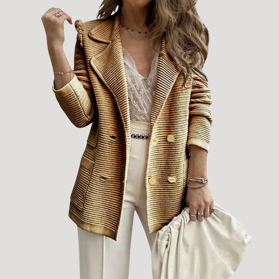 Estelle | Blazer Lungo Donna a Coste