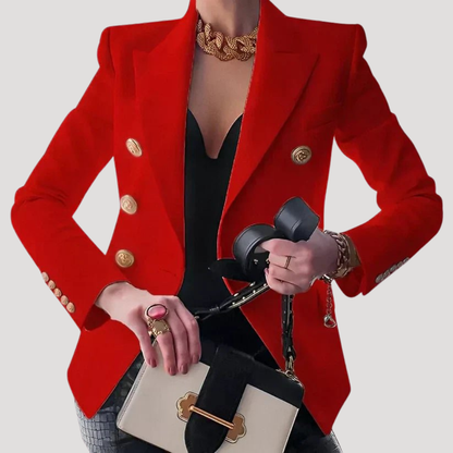 Ava | Blazer Donna Chic Bottoni Dorati