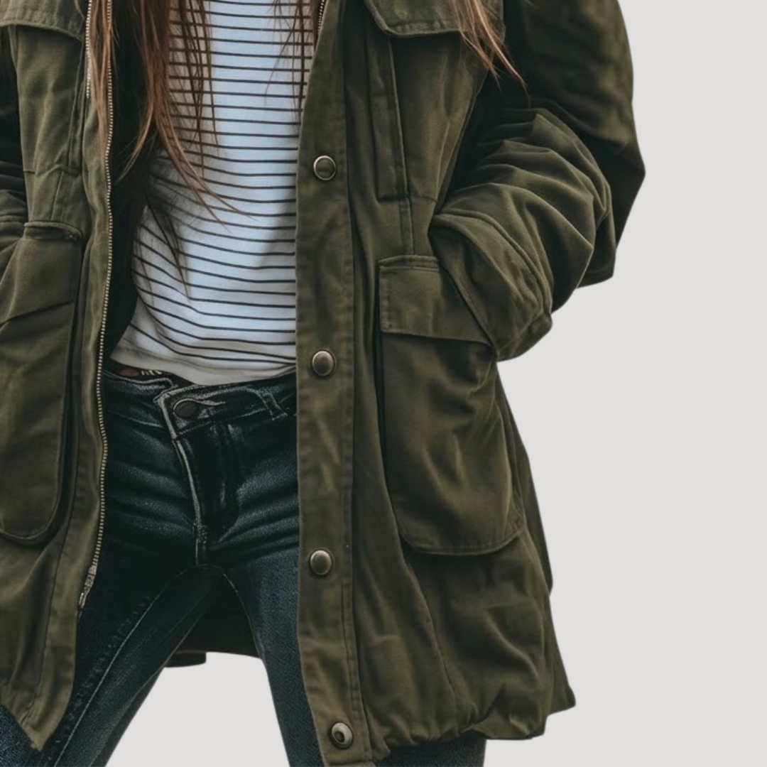 Perrine | Giacca Utilitaria Donna Oversize