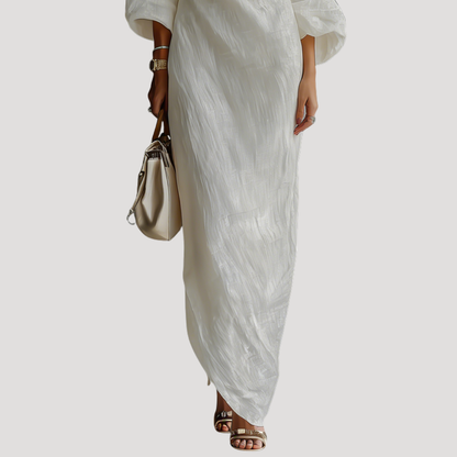 Anne Sophie | Abito Lungo Elegante a Una Spalla