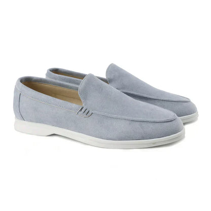 Gaetano | Mocassini slip-on con suola bianca da uomo