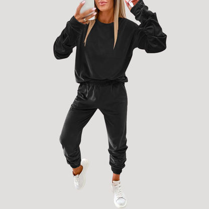 Ariane | Completo Donna Felpa e Pantaloni Sportivi Casual