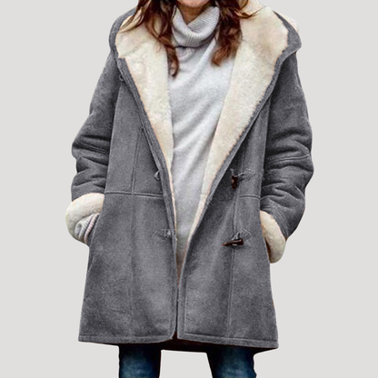 Maria Rosa | Duffle-Coat Donna Foderato in Borg