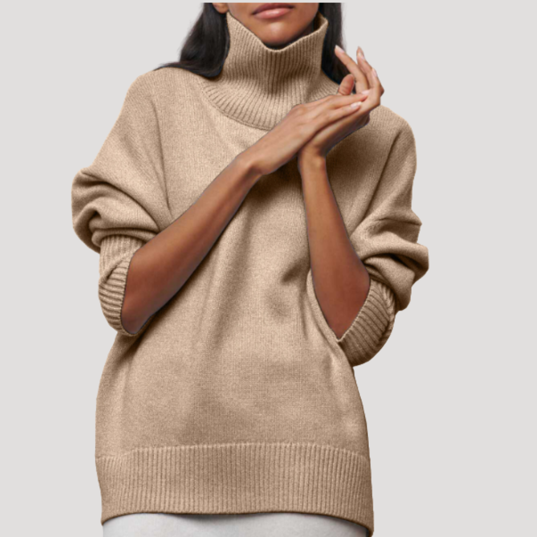 Gabrielle | Pull Oversize Donna Collo Alto