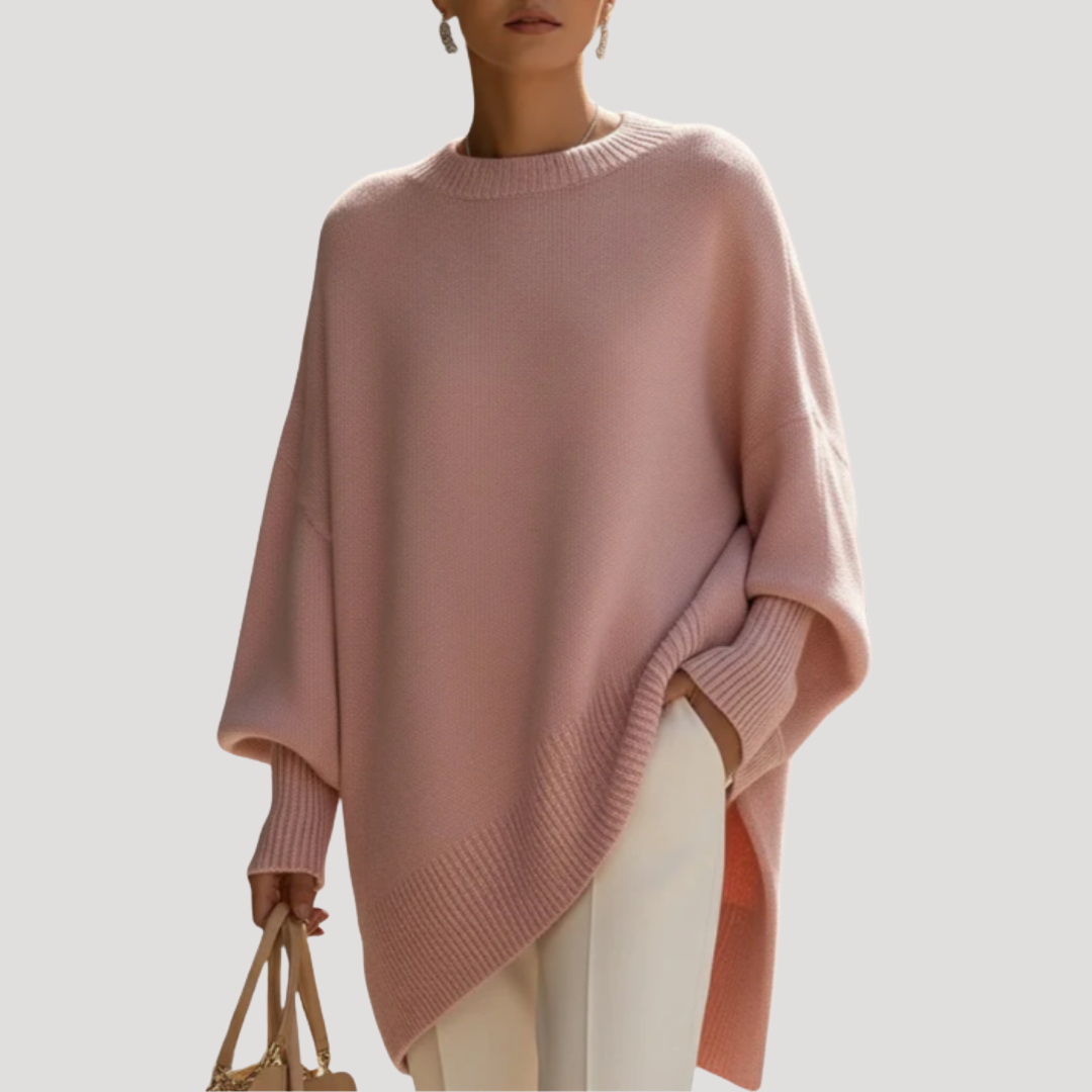 Valeria | Pull Poncho Donna Oversize in Maglia