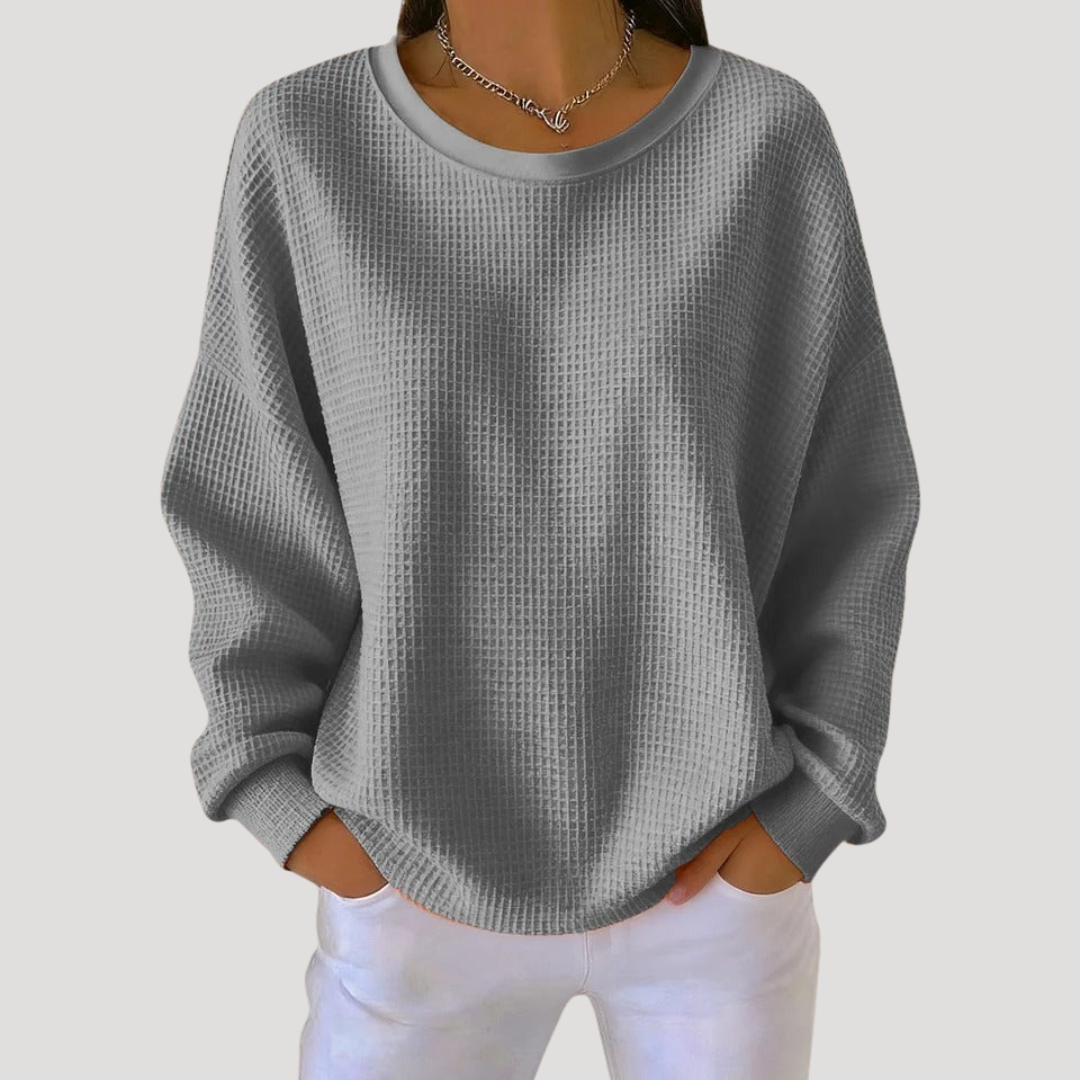 Esther | Pull Donna Maniche Lunghe Taglio Casual