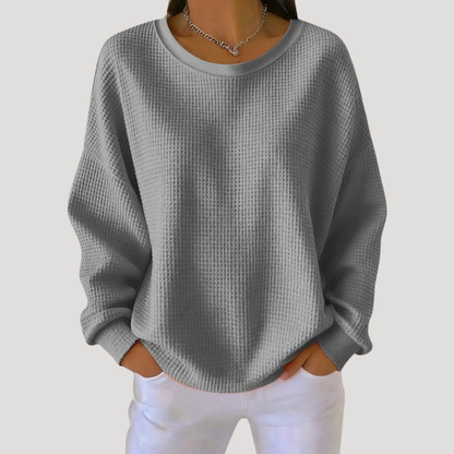 Esther | Pull Donna Maniche Lunghe Taglio Casual