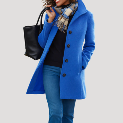 Marta | Cappotto Classico Donna Bottone