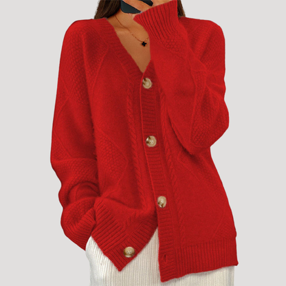 Lucy | Cardigan Donna Bottonato