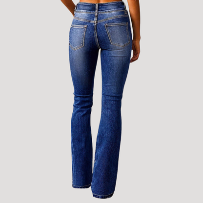 Melania | Jean Bootcut Donna Vita Alta