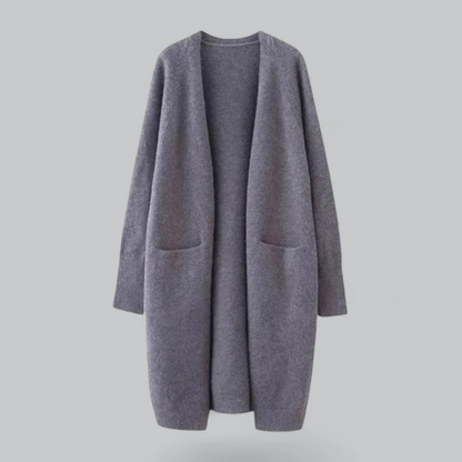 Anne Marie | Cardigan Lungo Donna con Tasche